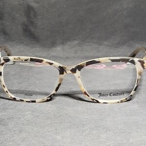 Juicy Couture Black Label Women’s Eyeglass Tortoise Gold 53-17-140 Frames New